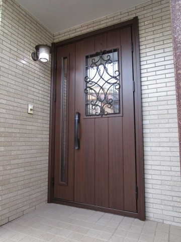 北本市　玄関ドアの取り替え（ドアリモ 玄関ドア）